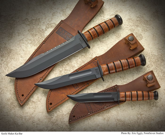 Ka Bar Usmc 3 Knife Set Knife Rights