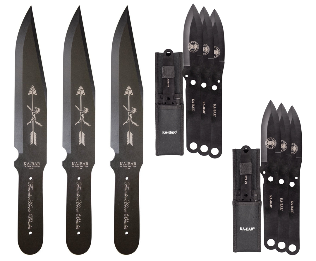 KA-BAR Throwing Knife Set 2020 – Knife Rights