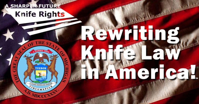 Michigan Knife Law Preemption Bill Passes House – Knife Rights