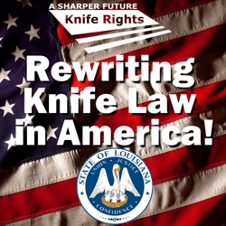 Louisiana CCW Bill Including Most Knives Signed – Knife Rights