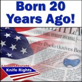 Knife Rights Was Born 20 Years Ago!