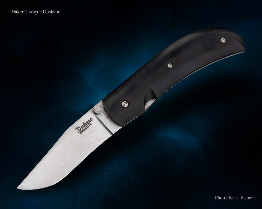 Dushane Custom Clip Point Folder Knife 2026